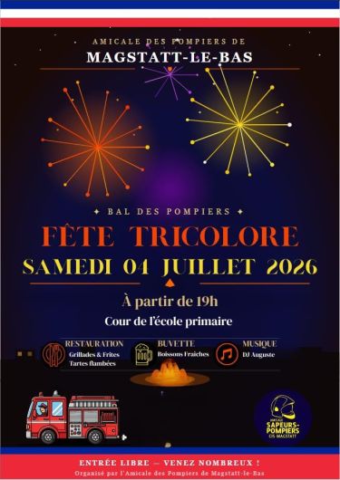 Fête Tricolore à Magstatt le Bas