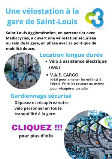 Velostation à Saint-Louis