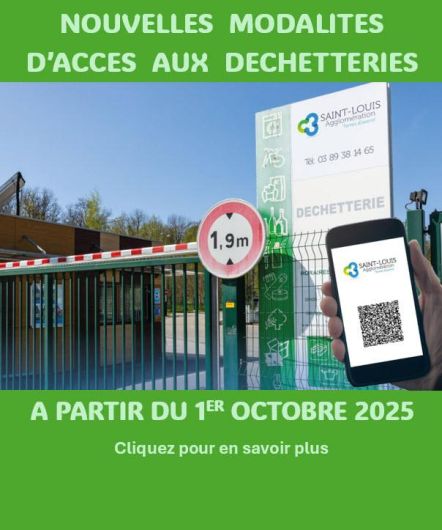 Accès aux déchetteries