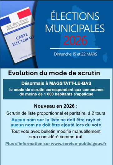 Elections municipales 2026